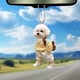 thumbnail image 1 of Bonita mochila para coche con forma de perro de peluche, 1 of 4