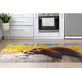 thumbnail image 4 of Brown Bear Resting on a Log Rugs, Modern Rug, Bear Rug, Animal Rugs, Round Rug, Personalized Rug, Office Rug, Soft Rug, Dining Room Rug, 2.6'x9.2' - 80x280 cm, 4 of 8