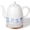 Greedy Cat-1.5 Liter, variant on White 1.1 Quarts Ceramic Electric Tea Maker