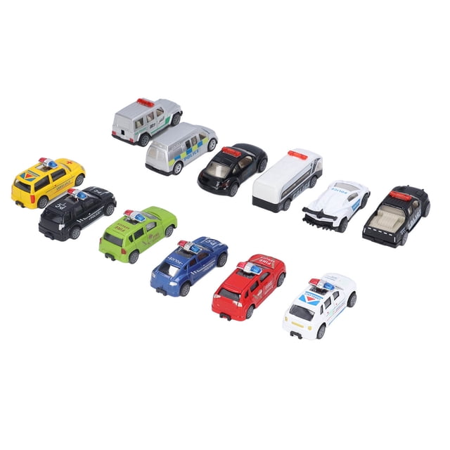 Vehículo de juguete, modelo de coche de 12 piezas, modelo de coche 1:60, modelo de coche de aleación, máxima fiabilidad