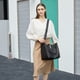 thumbnail image 5 of Bolso de mano SQLP, grande, para mujer, de diseñador, impermeable, negro, 5 of 6
