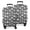 Black White Skull, variant on Black White Star Moon Planet Comet Pattern Luggage Cover Fashion Suitcase Cover Baggage Covers Fit 25-28 Inch Luggage (Go Travel)