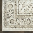 thumbnail image 4 of Nourison Dekor 5'3" x 7' Ivory Brown Vintage Indoor Rug, 4 of 8