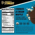 Honey Stinger Organic Waffle Cookies & Cream 12 Waffles Pack of 4