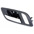thumbnail image 2 of Interior Door Handle For 07-13 for Chevy for Silverado 1500 & for GMC for Sierra 1500 Front Left - Black Bezel with Chrome Lever, 2 of 5