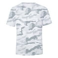 thumbnail image 1 of Camo Printed Peripheral Printed Men'S Short Sleeve Men Men T Shirts Xxl, 1 of 2