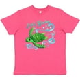 thumbnail image 3 of Inktastic Lets Swim Cute Sea Turtle Youth T-Shirt, 3 of 5
