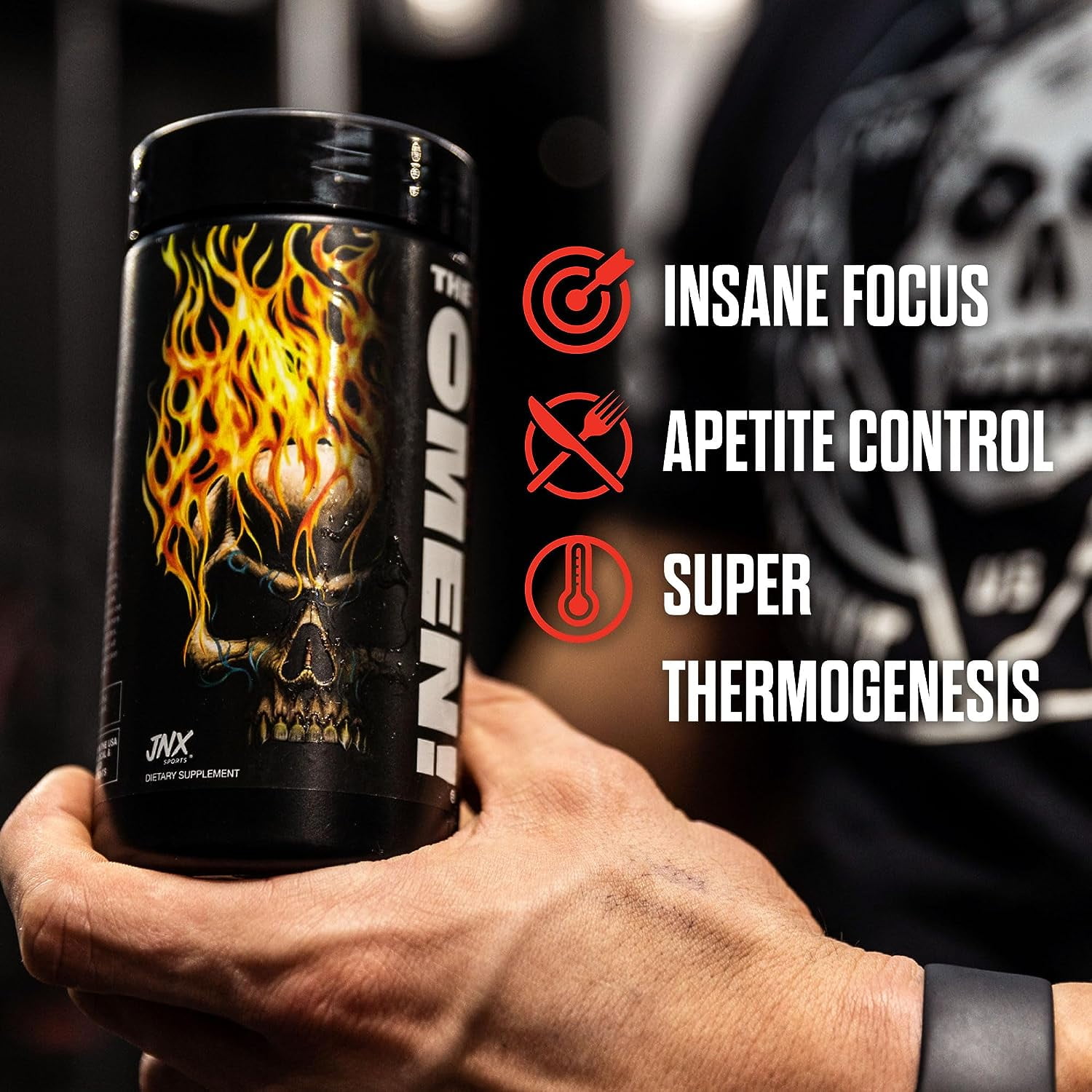 JNX Sports® The Omen! Fat Burner + Weight Loss 100 Capsules