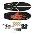 thumbnail image 1 of Monopatín para principiantes, cubierta de de arce, completo para , jóvenes, , ruedas de camiones, rodamiento ABEC, patín de arranque, t Garra DYNWAVEMX  Patineta completa, 1 of 4