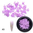 thumbnail image 1 of 3D Nail Art Sticker Colourful Butterfly Style, 1 of 1