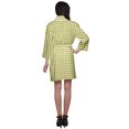 thumbnail image 4 of Moomaya Short Robe For Women Plus Size Printed Cotton Robe Lightweight Nightwear, 4 of 6