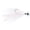 White, variant on VMC Moon Tail Jig 3/8 Blue Fire UV