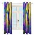 thumbnail image 4 of Vibrant Hummingbird in Bloom Window Blackout Curtain 3d Printed Blackout Curtain Bedroom Living Room Hotel Window 2 Panel Shade, 4 of 6