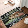 thumbnail image 4 of Logiee bass water fishing Print Welcome Mats for Entryway,Door Mat for Front Door,Entry Mat,Doormat for Garden, Garage, Patio, Home, Porch Decor, 4 of 7