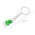 thumbnail image 2 of EXHUMKY 10Ud Llavero Rana Decorativo De Resina Con Compacto Para Accesorios Y, 2 of 8