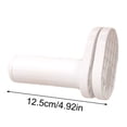 thumbnail image 3 of Travel Laundry Hanger 11.8"X3.4" Retractable Over Door Clothes Drying Rack, Portable Folding Clothes Rod for Dorm Apartment No-Tool Installation, 1 Clothes Hanger, 3 of 5