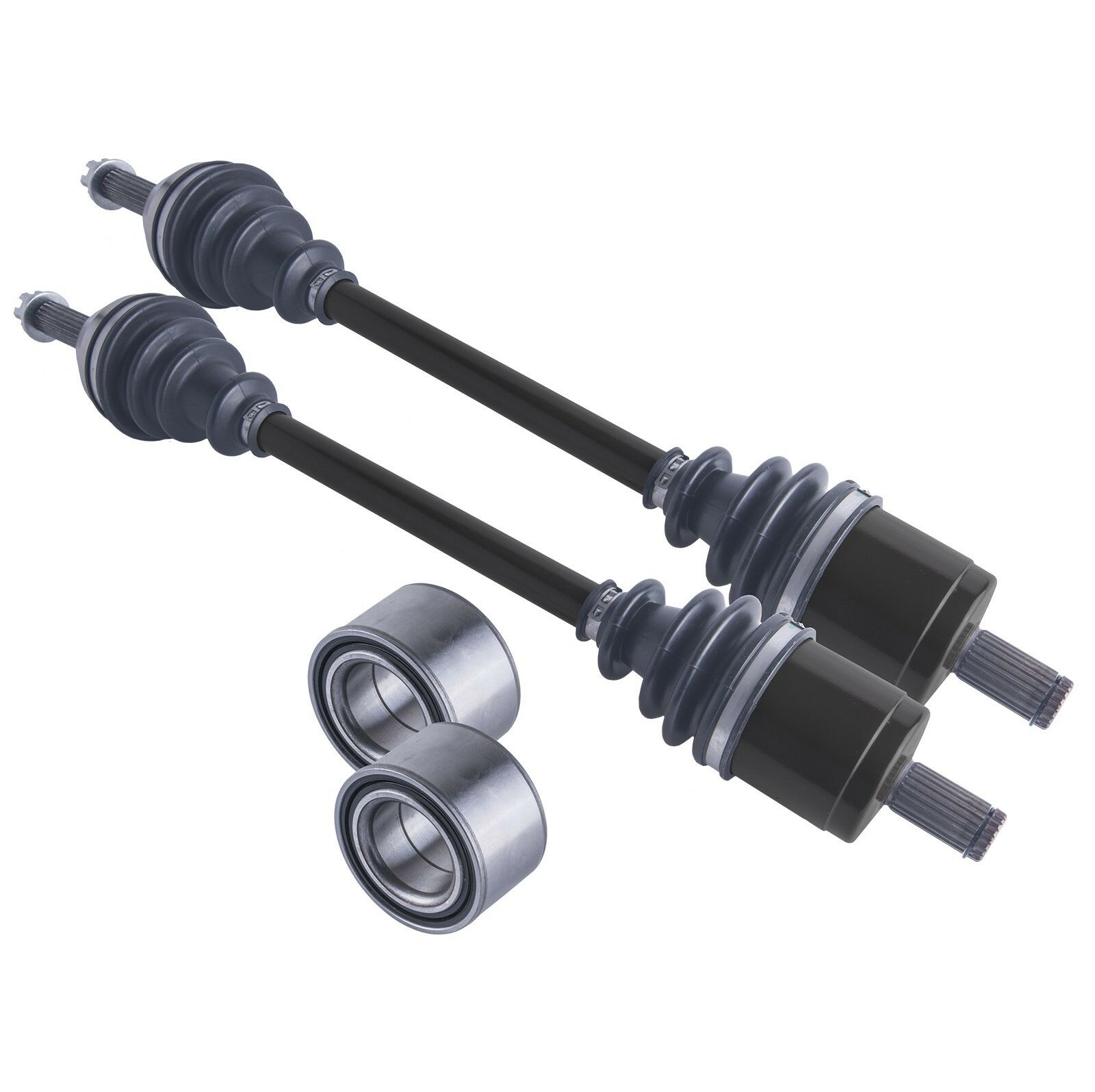 Polaris Ranger XP LE front cv axles & wheel bearings set 500 700 2006