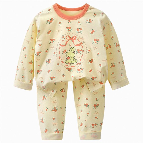 NOLDARES Toddler Boys Fall Winter Outfits 2 Piece Long Sleeve Printed Pullover Sweatshirt Elastic Waist Sweatpants Cozy Clothes Set Size:5-6 Y,Light Purple