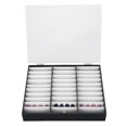thumbnail image 4 of Nail Art Decoration Container Empty Nail Tips Storage Box Fake Nail Display Case (Black), 4 of 14