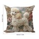 thumbnail image 3 of Funda de almohada con estampado de animales bonitos para sofá, sala de estar, cojín decorativo, funda de cojín de poliéster con bordado falso, funda de almohada estampada, 3 of 6