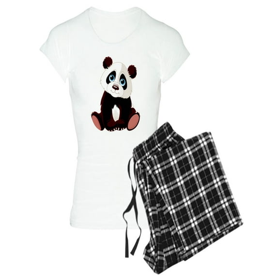 CafePress - Baby Panda Pajamas - Women's Light Pajamas