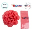 thumbnail image 6 of Coral Rose Tissue Paper Squares, Bulk 100 Sheets, Presents by A1 Bakery Supplies, Large 15 Inch x 20 Inch, 6 of 16