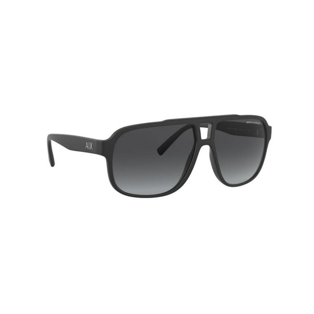 Gafas de sol Armani Exchange AX4104S rectangulares negro/gris