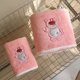 thumbnail image 3 of Disney-Juego de toallas de baño Stitch, dibujos animados, lindo Ángel rosa, muebles de baño, Regalos divertidos, 3 of 3