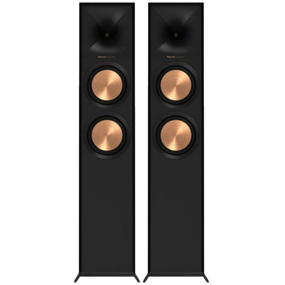 Klipsch R-600F Reference Floor Standing Speakers – Black – Pair - 2023 Model