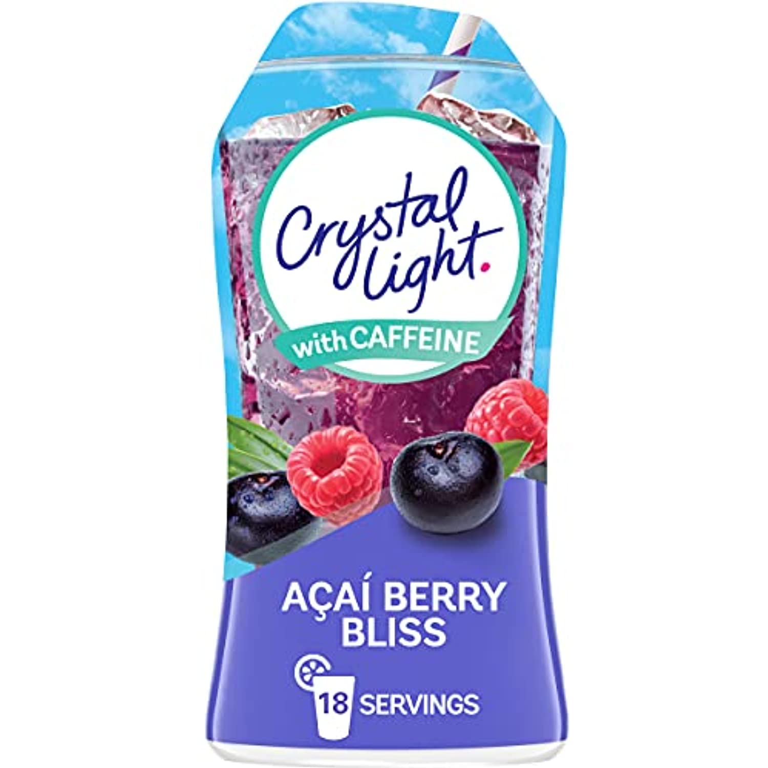 Crystal Light Liquid A‡ai Berry Bliss Energy Drink Mix with Caffeine (1