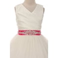 thumbnail image 2 of Flower Girl Dress Communion Bridesmaid Mix & Match for Little Girl Ivory Coral 10 276CB, 2 of 3