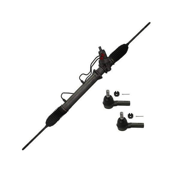 Front Steering Rack and Tie Rod End Kit - Compatible with 1997 - 2003 INFINITI QX4 Base 1998 1999 2000 2001 2002