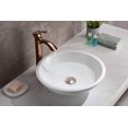 thumbnail image 4 of Anzzi Ls-Az8091 Warika 16-1/2" Circular Glass Vessel Bathroom Sink - White, 4 of 5