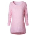 thumbnail image 6 of Womens Furry Pullover Sweater 2026 Fall Winter Fashion Casual Long Sleeve Soft Loose Fit Fluffy Fuzzy Sweaters, 6 of 6
