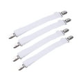 thumbnail image 4 of Raindrops 8Pack Sheet Fasteners for Bed Mattress Retainer and Elastic Strap with Clips in Home, 4 of 8