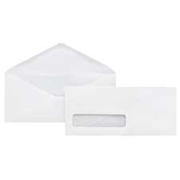 Products  Window Envelope- 24Lb- V-Flap- No 10- 4-.13in.x9-.50in.