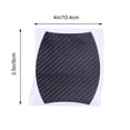 thumbnail image 4 of Shisuyan Protecteur de Porte de Voiture Anti-Rayures Noir 4Ensemble Forme Concave Assortie, 4 of 8