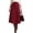 Burgundy, variant on BTFBM Women Faux Suede Midi Long Skirt Fall Fashion | High Waisted Skirts For Women Trendy, Lightweight, Back Elastic, Arc Line Design, A-Line, Winter Dress, Boho Western Outfits