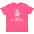 thumbnail image 3 of Inktastic Robotics I Love Robots Girls Youth T-Shirt, 3 of 5