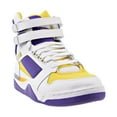 thumbnail image 2 of Puma Palace Guard Mid Finals Men's Shoes White-Prism Violet-Yellow 370596-01, 2 of 6