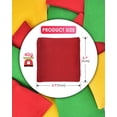 thumbnail image 3 of GHSDFBB Mini Bean Bags for Tossing, 12 Pack Cornhole Outdoor Toss Gaming Colorful Canvas Bean Bags Carnival Games Kids Beanbags Throwing Games for Kids Halloween Games, 3 of 7