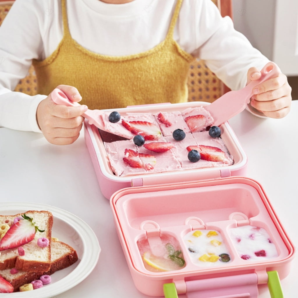 7829 Multi Functional Stir Fried Yogurt Machine, Sealed Ice Maker, Household Fruit Yogurt Machine, Small Ice Cream and Ice Cream Mold Set