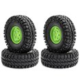 thumbnail image 1 of Car Tires with Wheel Rims Replacement for 110 -4 Axial SCX10 90046 90047 CC10Car, 1 of 6
