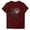 Wine, variant on Njagoc3 Classic Unisex Cut Football Fan Crewneck T-Shirt,10 Bold Team Spirit Prints,UltraSoft Poly,MultiColor for Women & Men