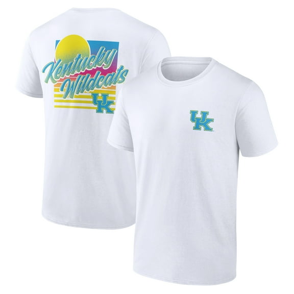 Men's  White Kentucky Wildcats High Hurdles T-Shirt