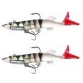 thumbnail image 2 of 2 cebos artificiales de pesca de plomo suave con cola en T de 5,5 pulgadas, que se hunden, con anzuelo individual 210, 2 of 9