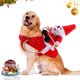 thumbnail image 1 of Ropa navideña para perros, Disfraces navideños creativos para perros, Disfraces de Papá Noel para perros y gatos, Ropa para mascotas, Abrigos navideños para perros, Fiestas, Cumpleaños (M) brillar  Electrónica, 1 of 5
