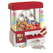 TSF Toys Electronic Claw Toy Grabber Machine With LED Lights and Toys