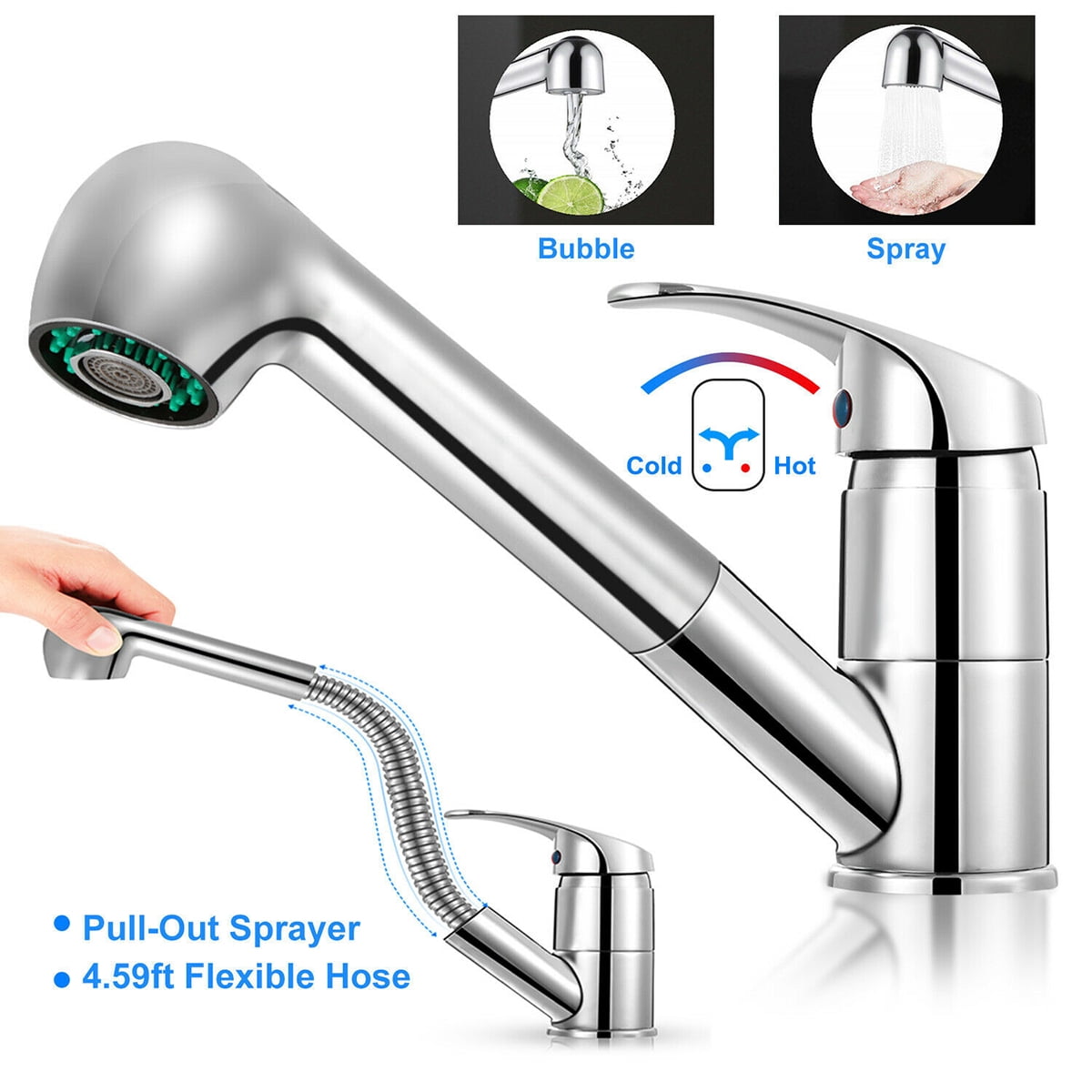 24,28mm Faucet Filter Anti-Splash No Rust Sink Fuctional 22 Aerator Tap 18,20