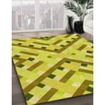 thumbnail image 2 of Ahgly Company Indoor Rectangle Patterned Banana Yellow Area Rugs, 2' x 4', 2 of 6